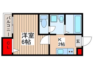 仮)アークシティ一ノ割の物件間取画像